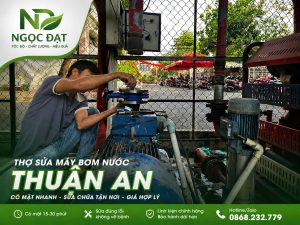 Sửa máy bơm nước Thuận An