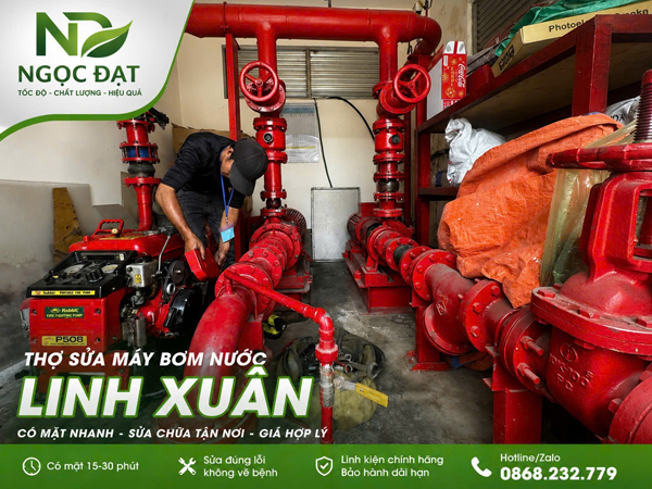 Sửa máy bơm PCCC quận 4