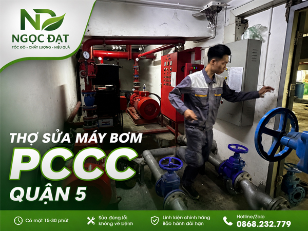 Sửa máy bơm PCCC quận 5
