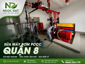 Sửa máy bơm PCCC quận 8