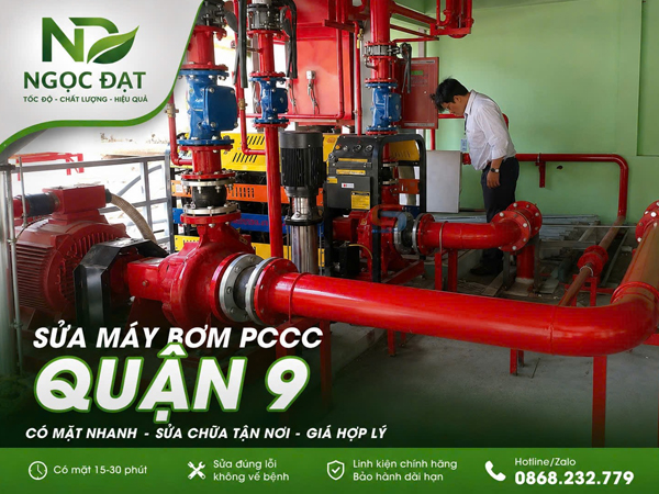 Sửa máy bơm PCCC quận 9