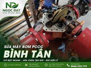 Sửa máy bơm PCCC Bình Tân