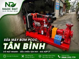 Sửa máy bơm PCCC Tân Bình