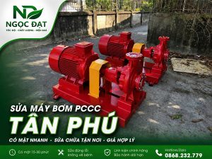 Sửa máy bơm PCCC Tân Phú