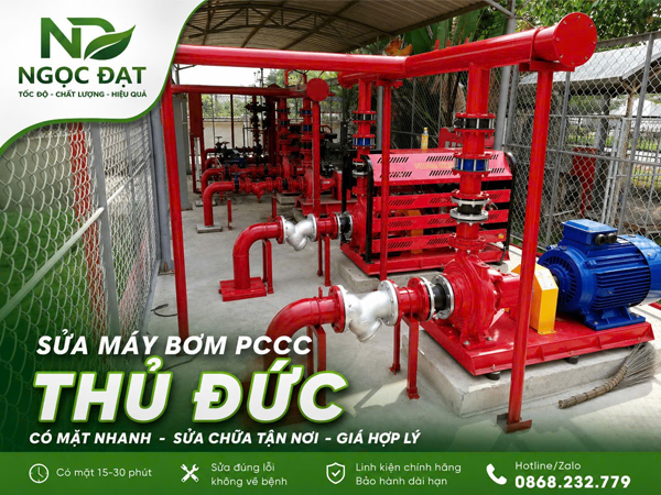Sửa máy bơm PCCC Thủ Đức