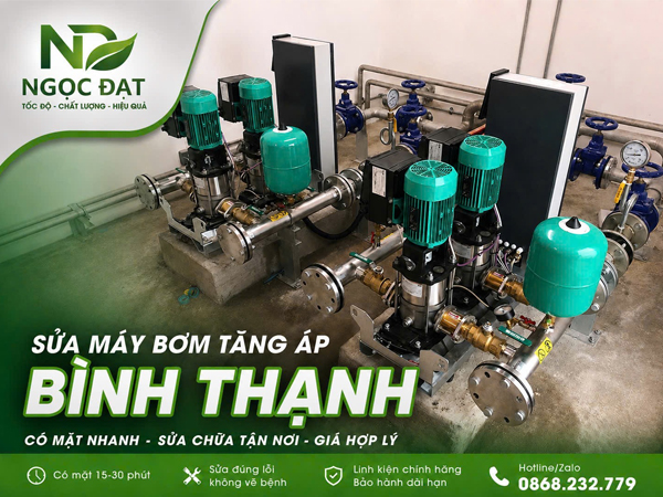 Sửa máy bơm PCCC Bình Thạnh