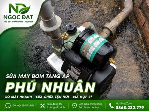 Sửa bơm tăng áp Phú Nhuận
