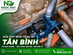 Sửa bơm tăng áp Tân Bình