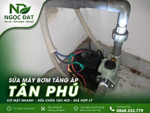 Sửa bơm tăng áp Tân Phú