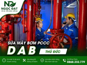 Sửa máy bơm PCCC DAB Thủ Đức