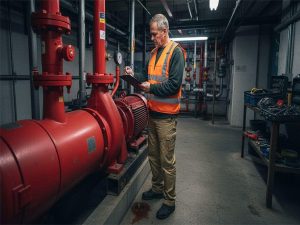 Sửa máy bơm PCCC LEO Thủ Đức