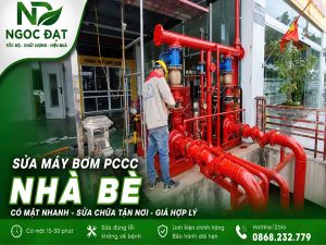 Sửa máy bơm PCCC Nhà Bè