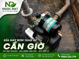 Sửa bơm tăng áp Cần Giờ