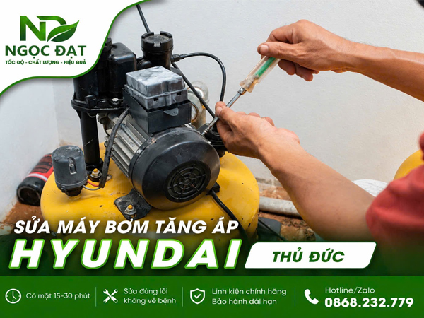 Sửa bơm tăng áp Hyundai Thủ Đức