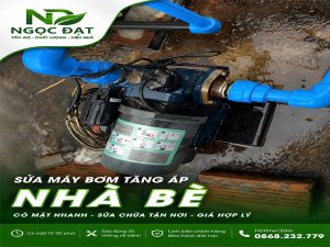 Sửa bơm tăng áp Nhà Bè
